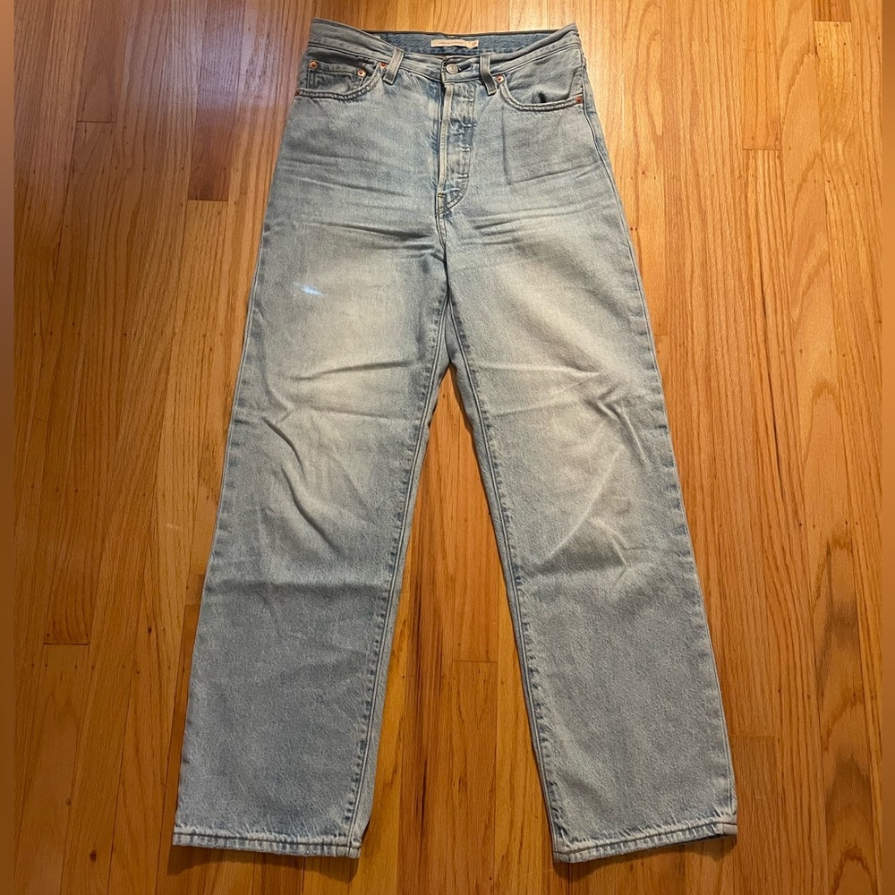 Levis Ribcage straight leg jeans